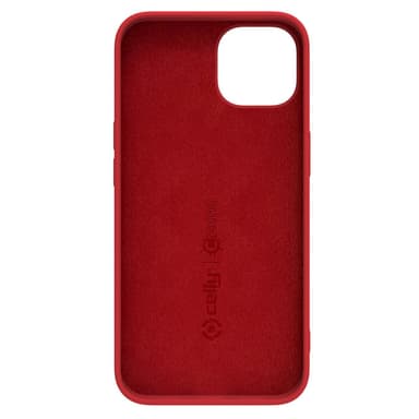 Celly Cromo Soft gummideksel iPhone 14 Pro Red