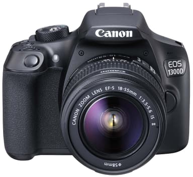 Canon EOS 1300D DSLR kamera 18-55mm + batteri