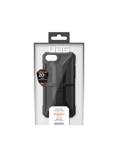 iPhone SE3/SE2/8/7 Monarch Case, Black