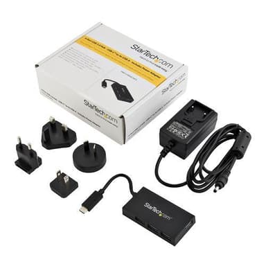 StarTech.com 4-ports USB C-hubb - USB Type-C-hubb med 4x USB-A-portar (USB 3.0 S