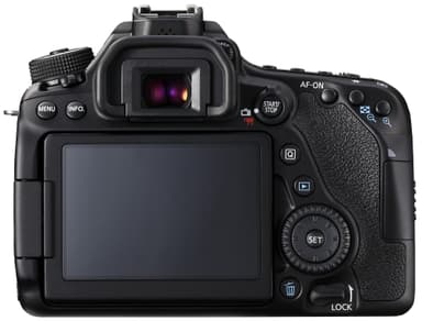 Canon EOS 80D DSLE + 18-55mm IS STM linse