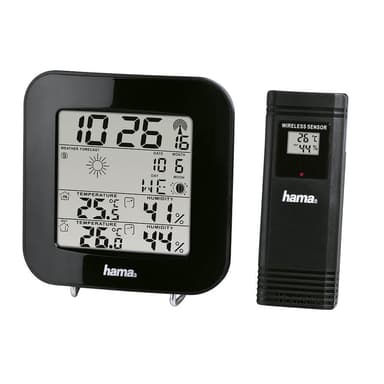 HAMA Väderstation EWS-200 Svart