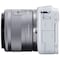 Canon EOS M10 SLT kamera + 15-45 mm objektiv (hvit)