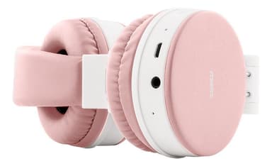 BT200 Foldable on-ear BT headset, 3.5 mm, pink