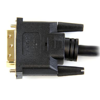 StarTech.com 0,5 m HDMI till DVI-D-kabel – M/M, 0,5 m, HDMI, DVI-D, Guld, Svar