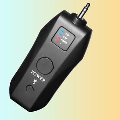 2-pakke trådløs mikrofon Bluetooth-reverb med Android-portkabel 3,5 mm plugg Flerfarget