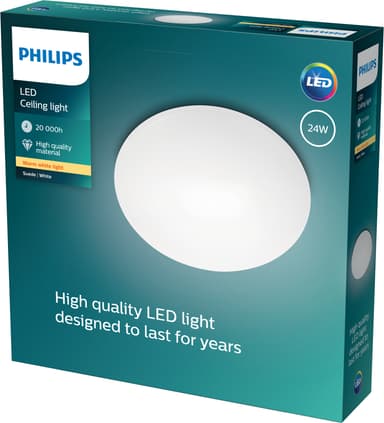 Philips Suede Plafond 24W