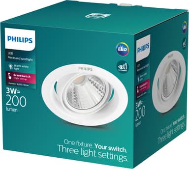 Philips Pomeron Ceiling spotlys 3W