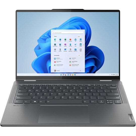 Lenovo Yoga 7 i5-13/8/512 14" bærbar PC (grå)