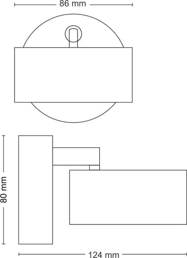 Philips Bracia spotlys 5,5 W