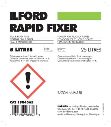 Ilford Multigrade Rapid Fixer 1 Liter