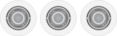 Philips Impala Ceiling spotlys 6W 3-pakning (hvit)