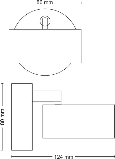 Philips Bracia spotlys 5,5 W