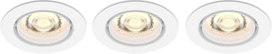 Philips Impala Ceiling spotlys 6W 3-pakning (hvit)