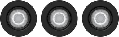 Philips Impala Ceiling spotlys 6W 3-pakning (sort)