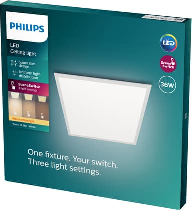 Philips Squared Touch taklampe 36W