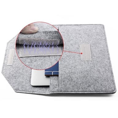 Laptopdeksel i filt 15