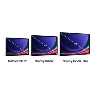 Samsung Galaxy Tab S9 5G nettbrett 8/128GB (grafitt)