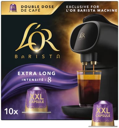 L’Or Double Profondo 8 XXL kaffekapsler (10-pk)