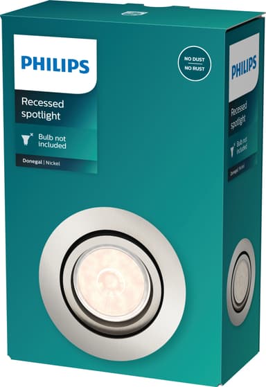 Philips Donegal Ceiling armatur GU10 (sølv)