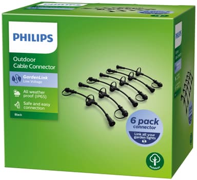 Philips GardenLink LV koblingskontakter 6 pakning