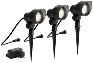 Philips GardenLink LV Spot sett for hagebelysning 24W 3-pakning