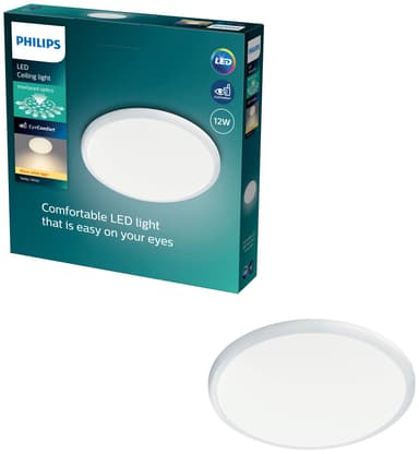 Philips Twirly Plafond 12W (hvit)