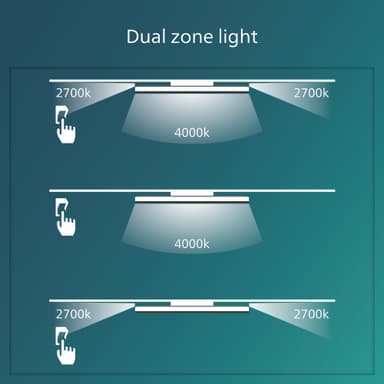 Philips Ozziet taklys 36W (sort)