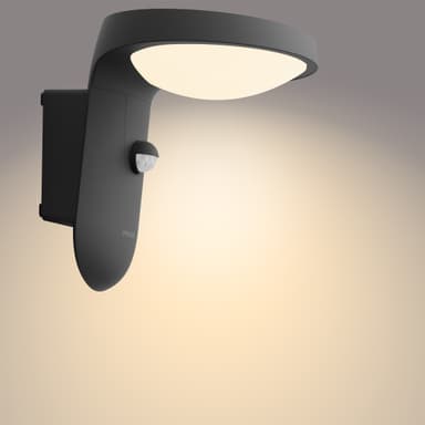 Philips Tyla IR vegglampe med solceller 1,2W