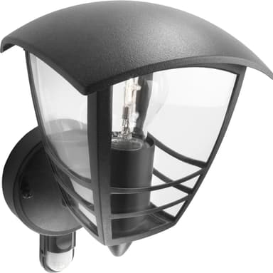 Philips Creek IR utendørs vegglanterne E27