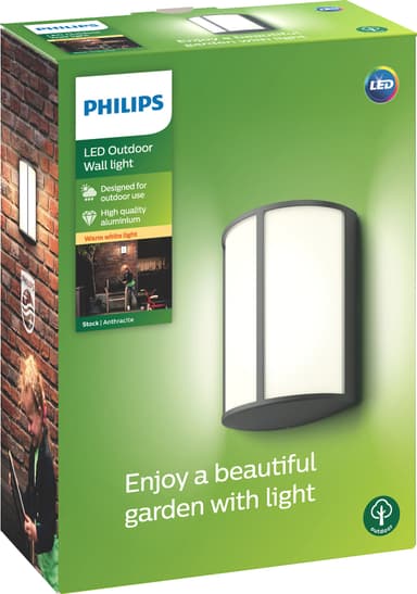 Philips Stock Outdoor vegglampe 5,5W