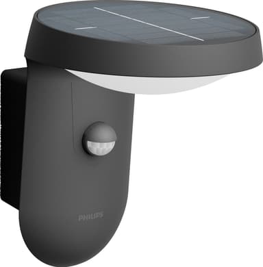 Philips Tyla IR vegglampe med solceller 1,2W