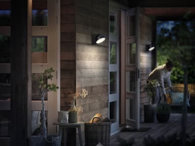 Philips Mimosa utendørs vegglampe 7W