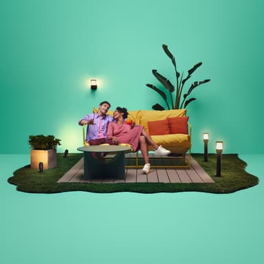 Wiz Connected Elpas utendørsbelysning 4,8W startsett