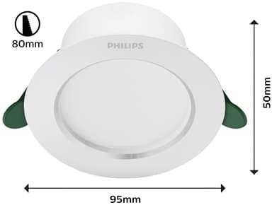 Philips Diamond Cut Ceiling spotlys 2W (95mm)