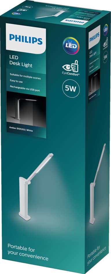 Philips Amber skrivebordslampe 5W
