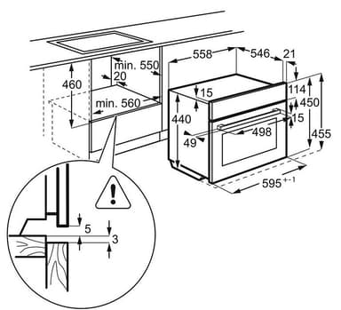 Electrolux stekeovn EVY5841BOX