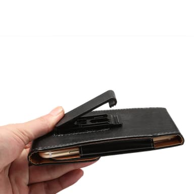 Mobiltelefon belteklipsveske Sort
