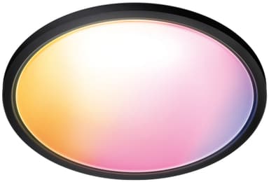 WiZ SuperSlim taklampe 32W RGB (sort)
