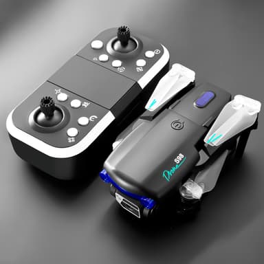 Drone med sammenleggbar design, 360° hindringer unngåelse, hindringer unngåelse Sort