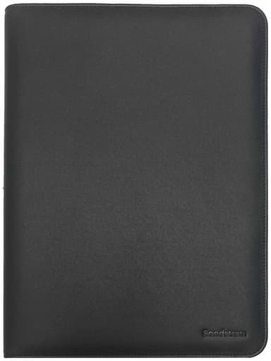 Sandstrøm Leather Folio universalt 10-11" deksel for nettbrett (sort)