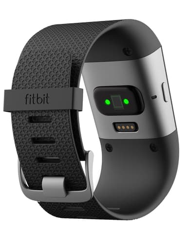 Fitbit Surge Large aktivitetsarmbånd (sort)