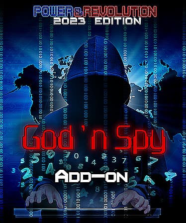 God'n Spy Add-on - Power & Revolution 2023 Edition - PC Windows,Mac OS