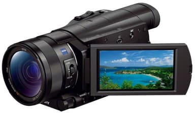 Sony FDR-AX100 4K videokamera (sort)