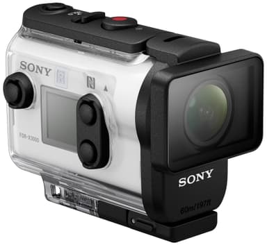Sony FDR-X3000R actionkamera + Fingergrep