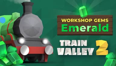 Train Valley 2: Workshop Gems - Emerald - PC Windows,Mac OSX,Linux