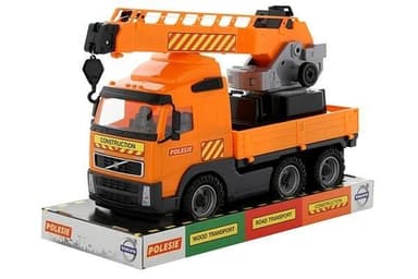 Volvo Lastbil med Kran på Flak 580x195x320mm