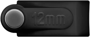Goobay Kabelklemme 12 mm, sort