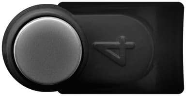 Goobay Kabelklemme 4 mm, sort