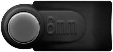 Goobay Kabelklemme 6 mm, sort